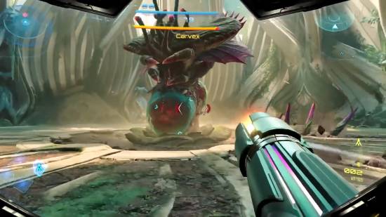 《银河战士Prime 4：超越》11分钟超长实机！炫酷BOSS战展示