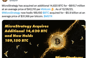 囤积近20万枚比特币 微策略会暴雷吗？