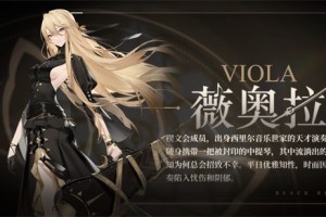 黑色信标薇奥拉技能属性介绍说明