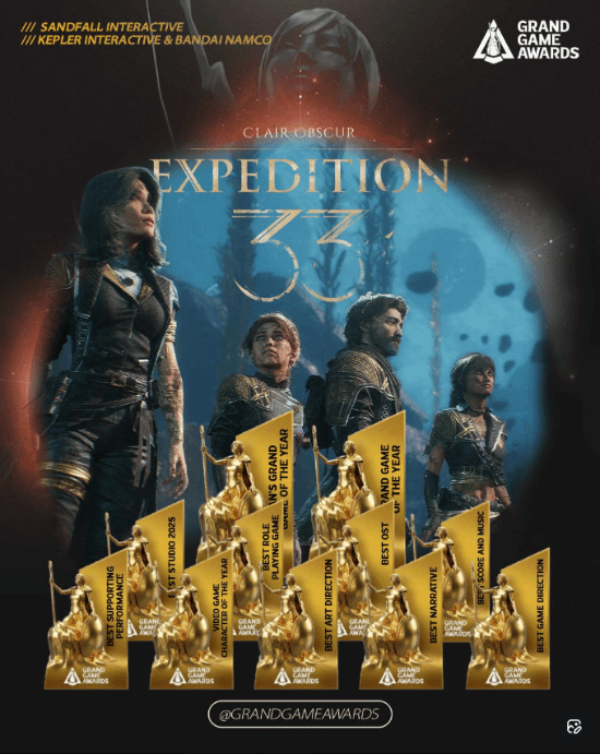 来进货了！《光与影》又拿下11项重磅大奖