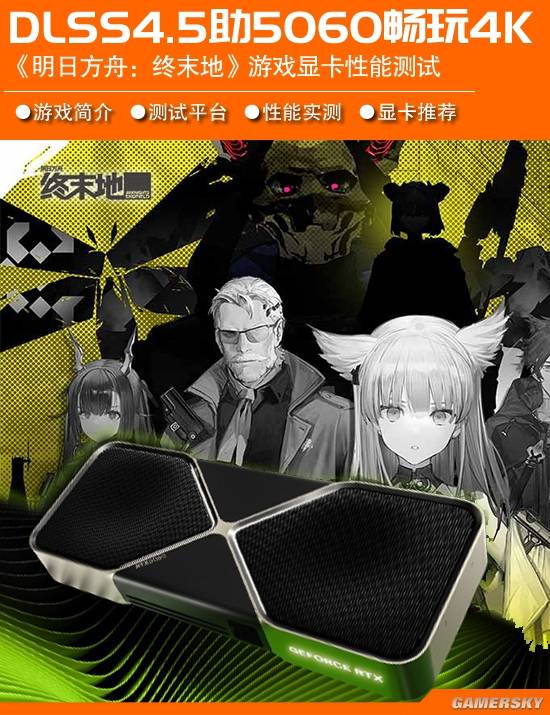 《明日方舟：终末地》公测版显卡需求抢先体验：DLSS 4.5助力RTX 5060百帧畅玩4K