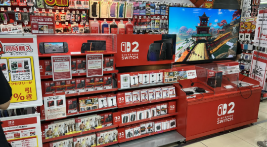 任天堂霸榜！2025年日本最畅销主机和实体游戏公布