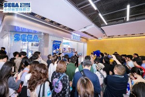 世嘉全球首家旗舰店开业仪式盛大举行 索尼克空降百联ZX引爆狂欢