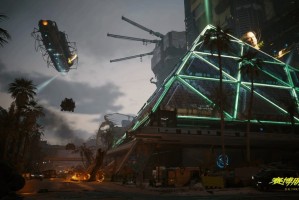 《赛博朋克2077》NS2版截图 画面细节很不错