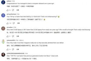 微软称Windows PC比Mac快58%：惨遭网友无情嘲讽
